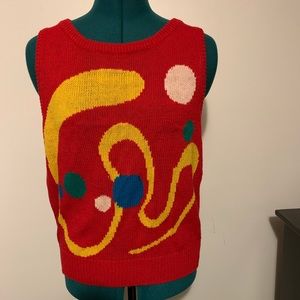 Knit de Ville. Sleeveless Sweater.